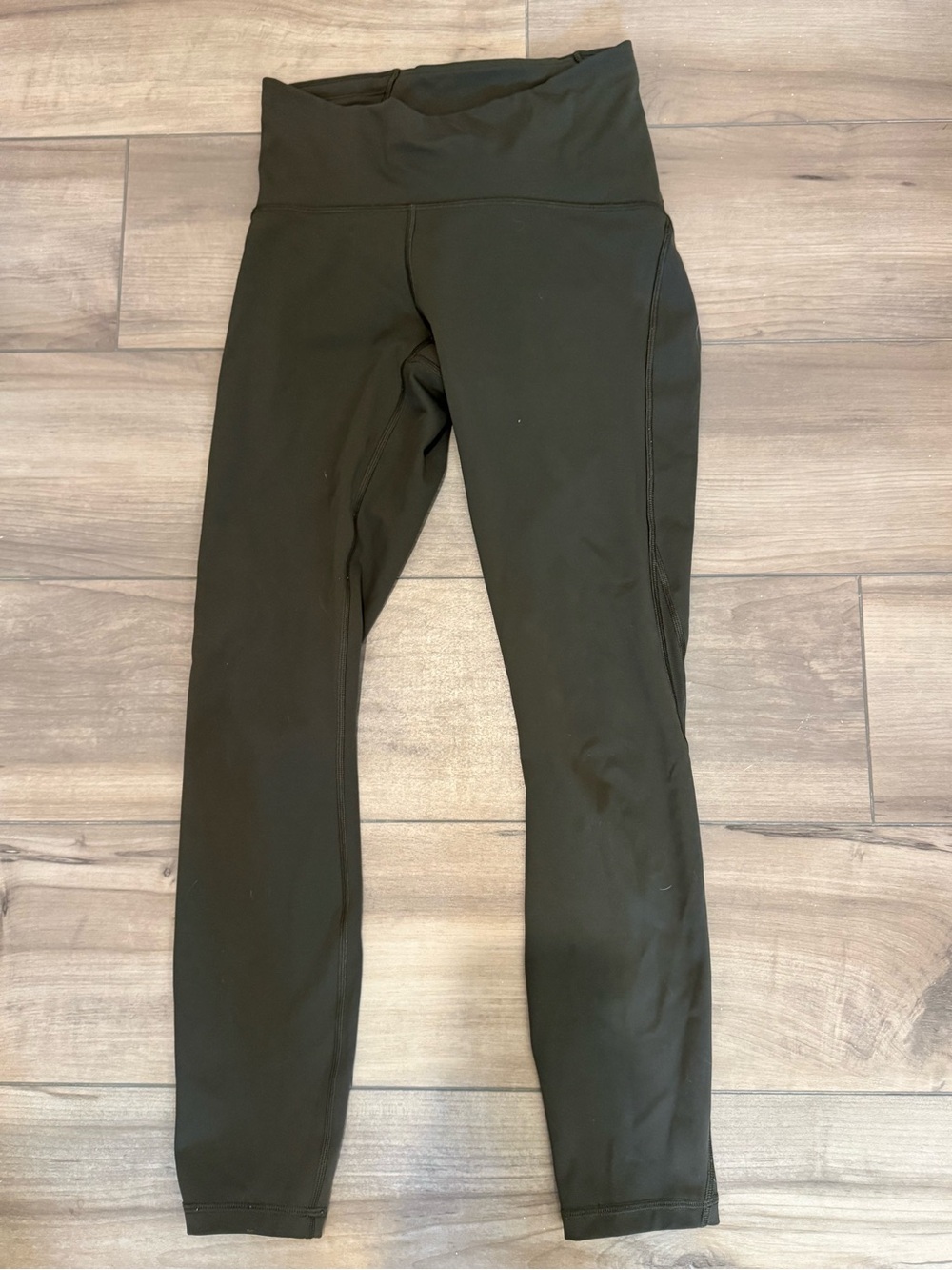 lululemon athletica High-Waist Olive Green Leggings